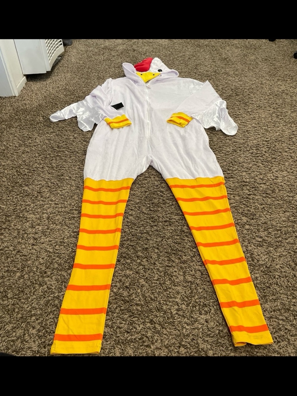 tipsy elves, NWT playful, chicken Halloween costume adult medium